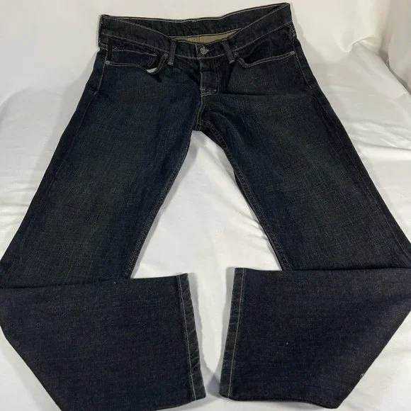 Levi s 511 34x29 Straight Leg Dark Wash Blue Denim Jeans